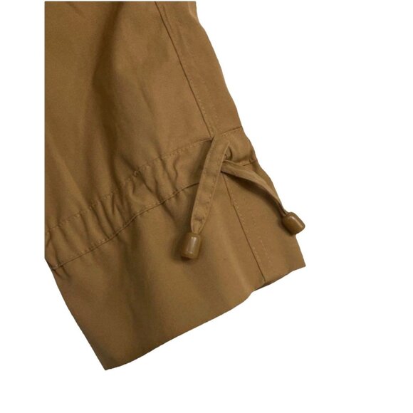 Forecaster International of Boston Vtg Khaki Tan Trench Overcoat Jacket Sz 7/8 - Picture 5 of 6